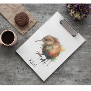 Süße Kiwi, individuell Klemmbrett