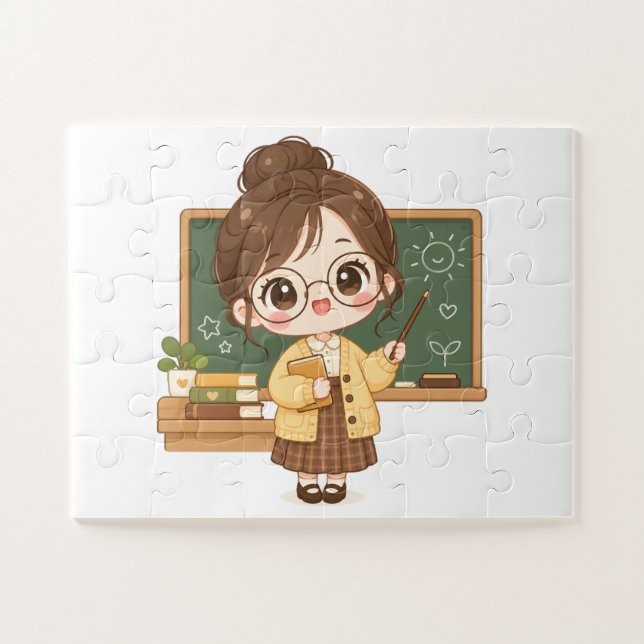 Süße Klassenlehrerin (Horizontal)