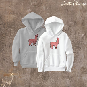 Süße kleine Alpaka Hoodie