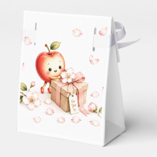 Süße kleine Apfelblüten-Baby-Party Geschenkschachtel