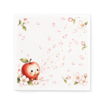 Süße kleine Apfelblüten-Baby-Party