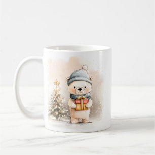 Süße Kleine-Bären-Tasse-Wintergeschenk Kaffeetasse