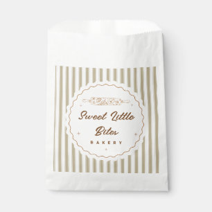 Süße kleine Bissen kleine Bäckerei-Papiertüte Geschenktütchen