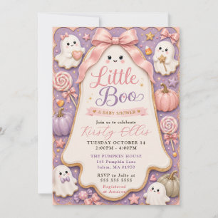 Süße kleine Boo-Baby-Party Einladung