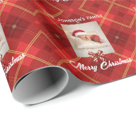 Süße kleine Elfen - Personalisiertes Weihnachten Geschenkpapier