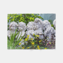 Süße kleine Engel... Fleecedecke