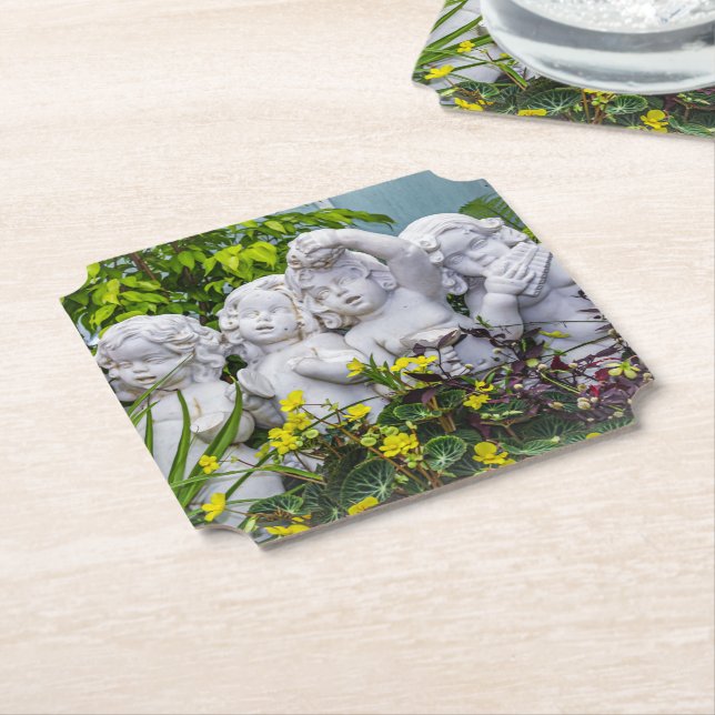 Süße kleine Engel... Untersetzer (angewinkelt)