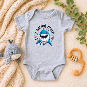 Süße kleine Essmaschine-Hai Baby Strampler