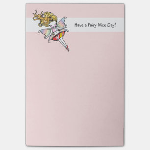 Süße kleine Fee Post-it Klebezettel
