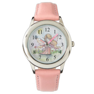 Süße kleine Feen-Fantasie-Kunst Armbanduhr