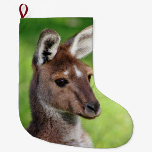 Süße kleine Känguru-Weihnachtsstrumpf Großer Weihnachtsstrumpf