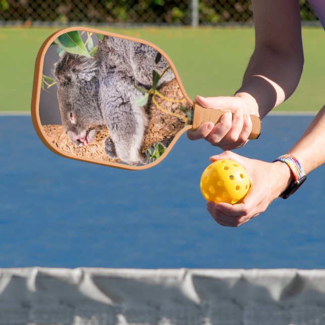 Süße kleine Koala Pickleball Schläger (InSitu)