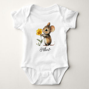 Süße kleine Maus Baby Strampler