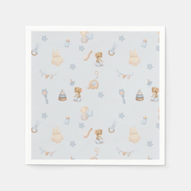 Süße kleine Maus Papier Serviette (Vorderseite)