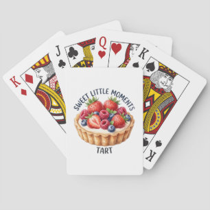 Süße kleine Momente Beerentorte Spielkarten