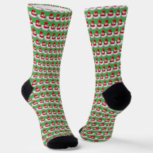 Süße kleine Schneeeente | Cozy Weihnachten Rot & G