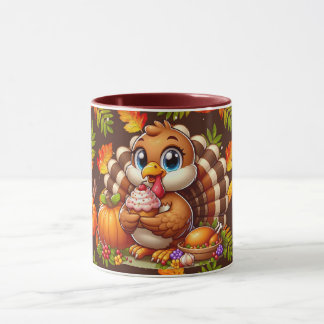 süße kleine Truthahn-Tasse 7 Tasse