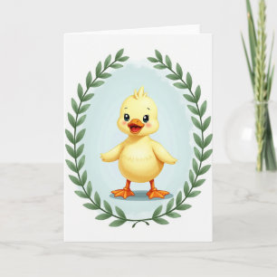 Süße Kleine Vogelkarte Karte