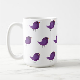 Süße kleine Vogelmädchen   Kaffeetasse