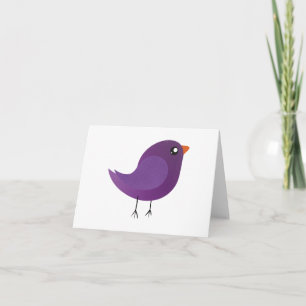 Süße kleine Vogels Kinder  Karte
