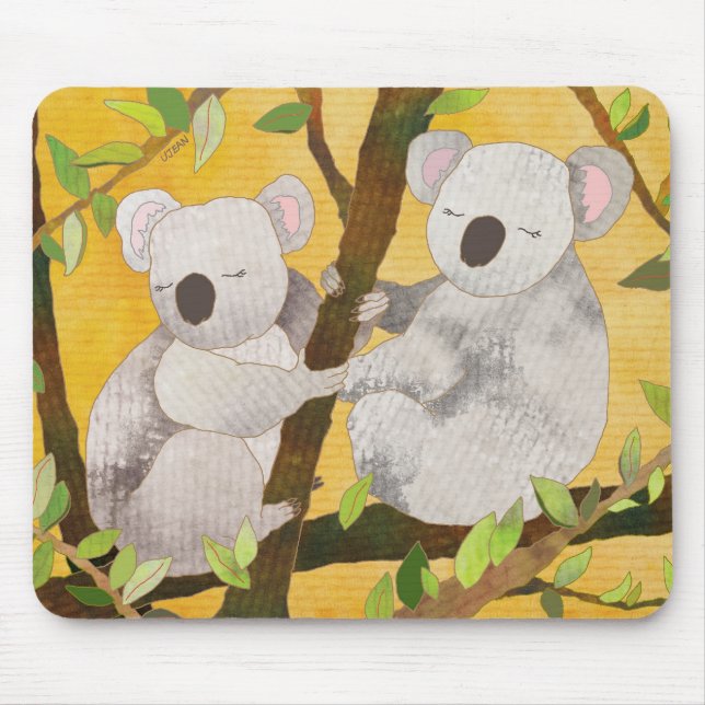 Süße Koala-Bären Mousepad (Vorne)