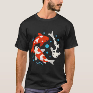 Süße Koi-Fisch-Illustration T-Shirt