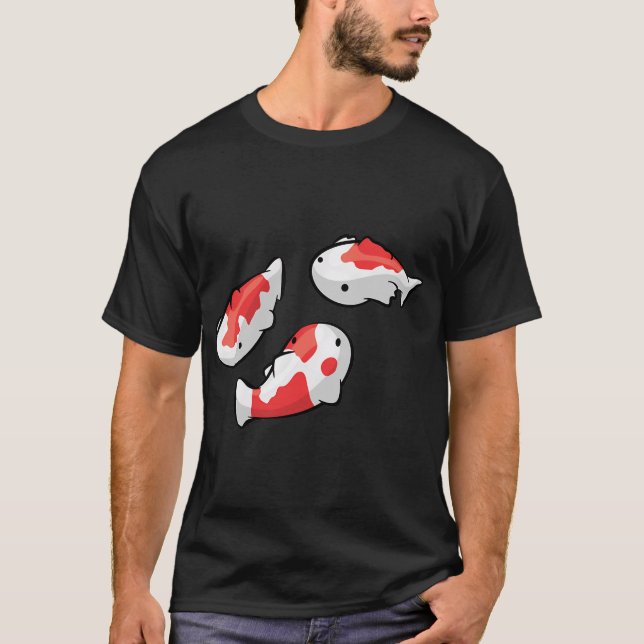 Süße Koi-Fische T-Shirt (Vorderseite)