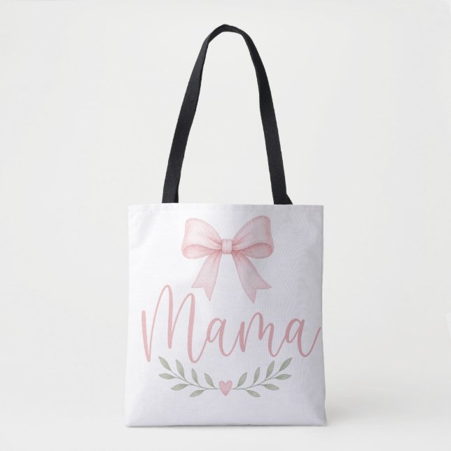 Süße, kokette Mama-Ästhetik für Mütter Tasche (Vorderseite)
