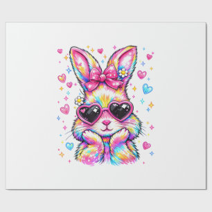 Süße Kokette Tie Dye Kaninchen Osterhase Frauen Gi Geschenkpapier