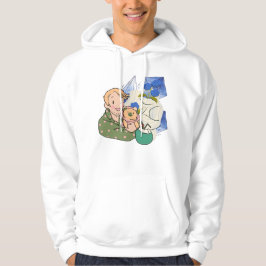Süße Kokostage und gekuschelte Welpen Hoodie