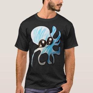 Süße Kracken Zeichnung T-Shirt