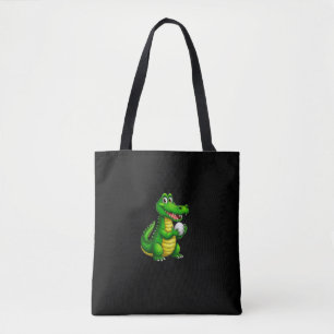 Süße Krokodil-Tasche – Grüner Alligator Bleib Wild Tasche