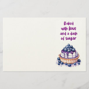 Süße Kuchen Design  Briefpapier