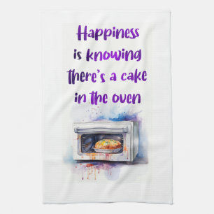 Süße Kuchen-Design Geschirrtuch