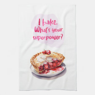 Süße Kuchen Design Geschirrtuch