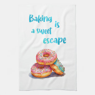 Süße Kuchen-Design Geschirrtuch