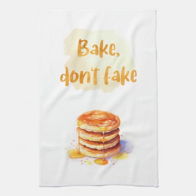 Süße Kuchen Design Geschirrtuch (Vertikal)