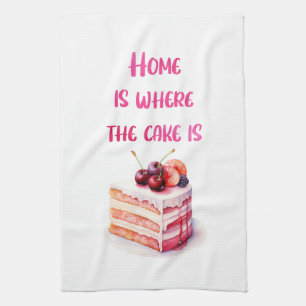Süße Kuchen Design Geschirrtuch