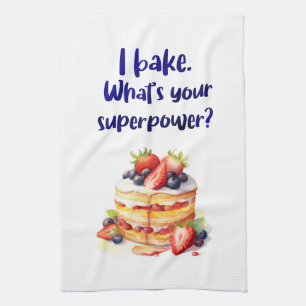 Süße Kuchen Design Geschirrtuch
