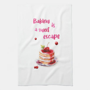 Süße Kuchen-Design Geschirrtuch