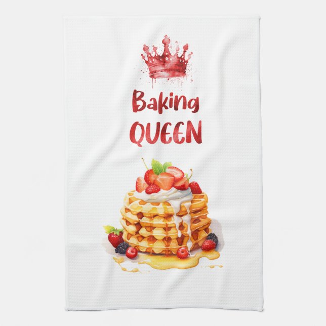 Süße Kuchen Design Geschirrtuch (Vertikal)