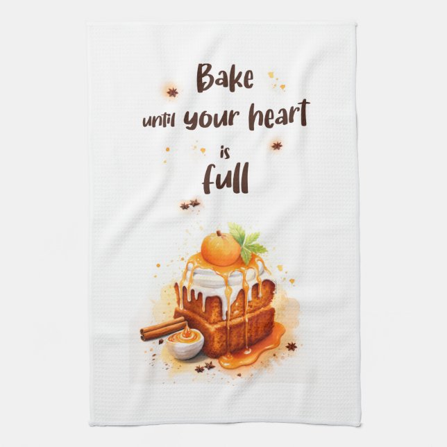 Süße Kuchen Design Geschirrtuch (Vertikal)
