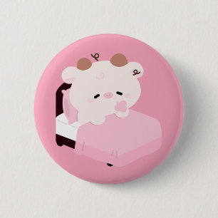 Süße Kuh Button