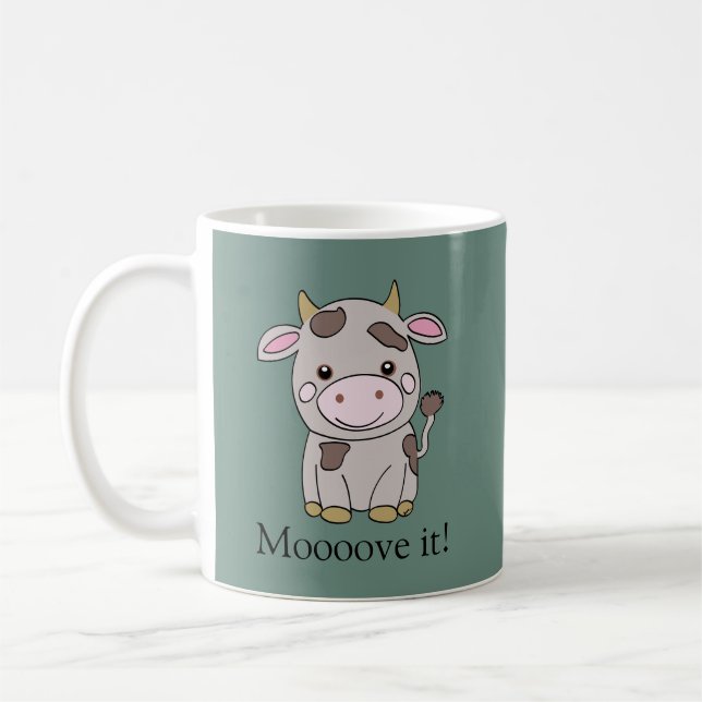 Süße Kuh Kaffeetasse (Links)