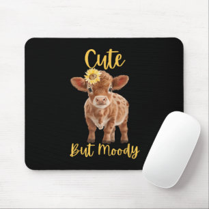 Süße Kuh-Launische Kuhliebhaber-Farm Cowgirl Baby Mousepad