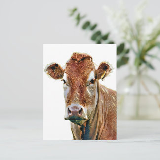 SÜSSE KUH POSTKARTE