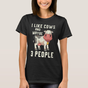 Süße Kuhliebhaber Landwirtschaft Bauer Bauernhof T T-Shirt