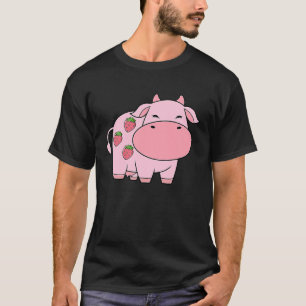 Süße Kuhmilch-Joghurt Erdbeere T-Shirt