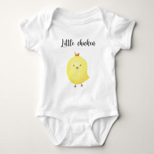 Süße Küken-Baby-Party Baby Strampler