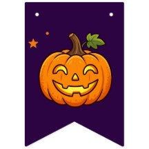 Süße Kürbis-Fröhliches-Halloween-Girlande
